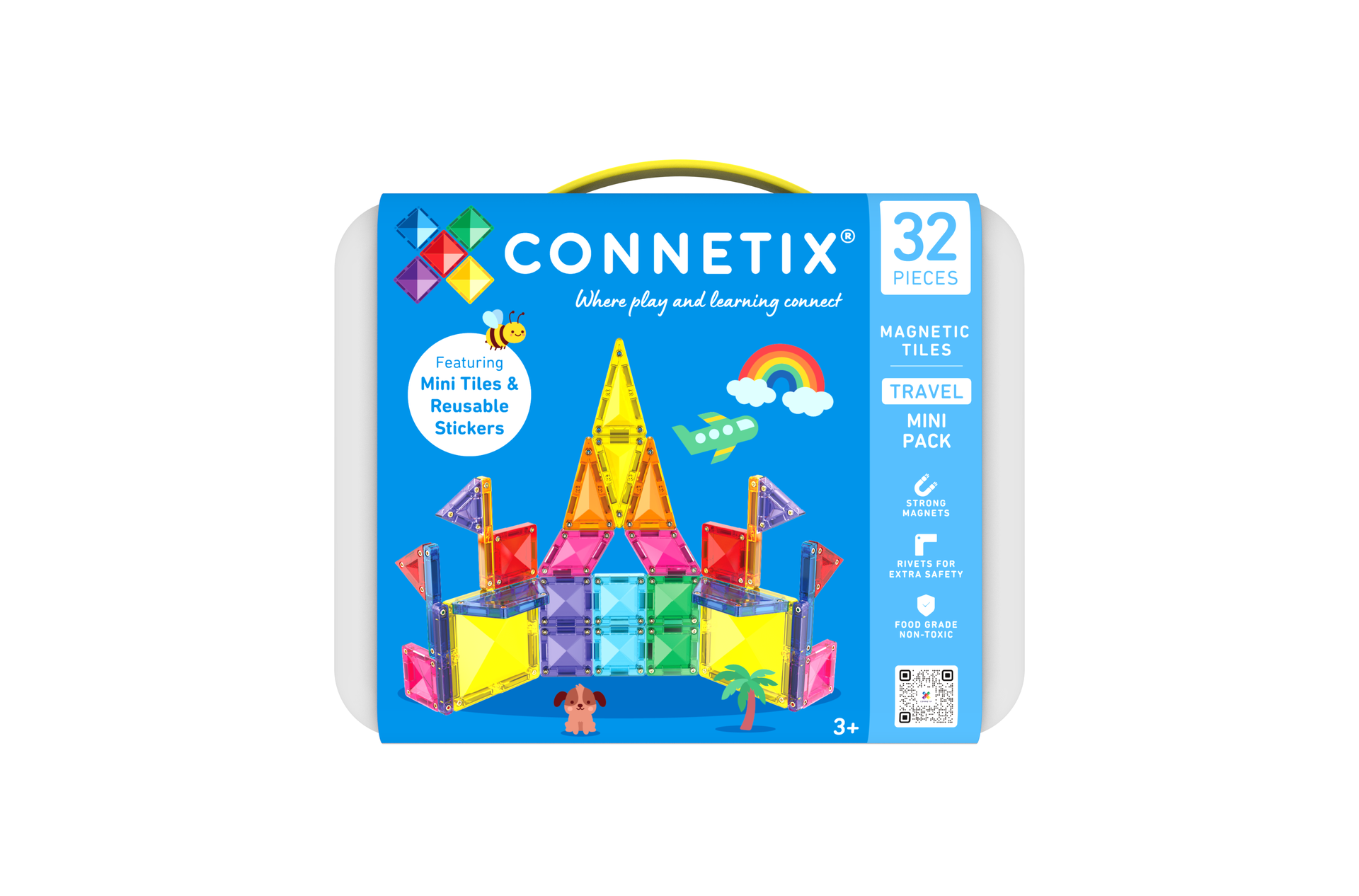 Connetix Tiles Travel Mini Pack 32pc